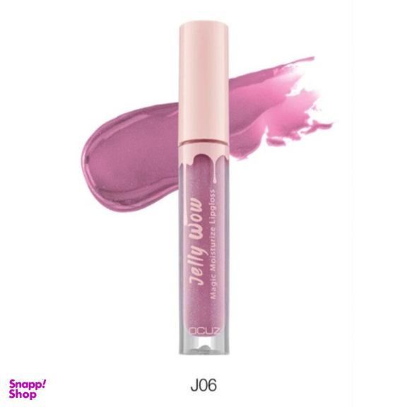 لیپ گلاس شاین دار اوکاز مدل Jelly Wow کد J06
