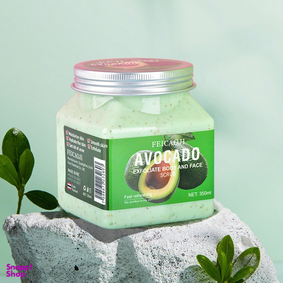 اسکراب لایه بردار سادور مدل Avocado Scrub وزن 350 گرم