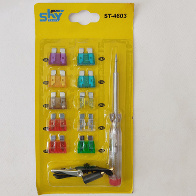 دستگاه تست سیم کشی اسکای مدل ST-4603 مجموعه 12 عددی