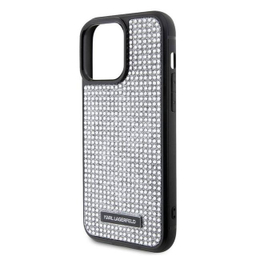 کاور گوشی موبایل کارل لاگرفلد مدل Rhinestone مناسب برای اپل iPhone 15 Pro Max