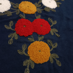 تیشرت زنانه کد 77543 رنگ سرمه ای