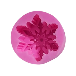 قالب سيليكونى شمع مدل دانه برف رنگ صورتی