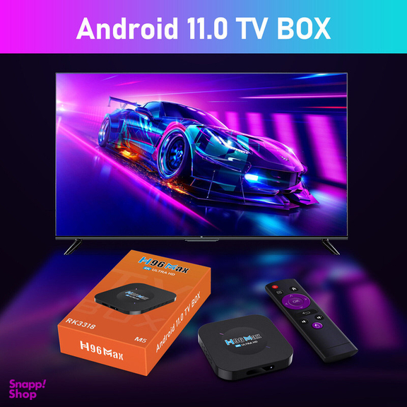 اندروید باکس اچ 96 مدل Max M5 2/16GB