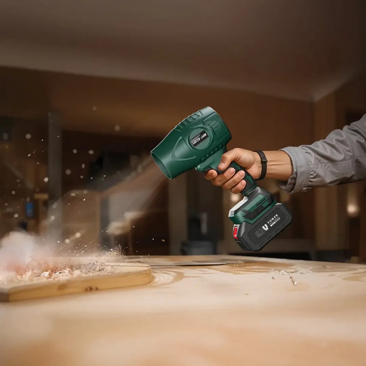 جت فن دمنده بی‌ سیم گرین لاین مدل Storm Jet رنگ سبز