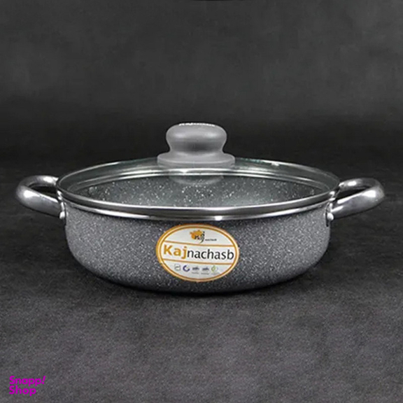 تابه کاج نچسب مدل دو دسته سایز 26