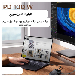 هاب 8 پورت Type-C بیسوس مدل BS-OH081