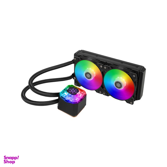 خنک کننده پردازنده مایع سیلوراستون مدل SST-IG240P-ARGB IceGem 240P