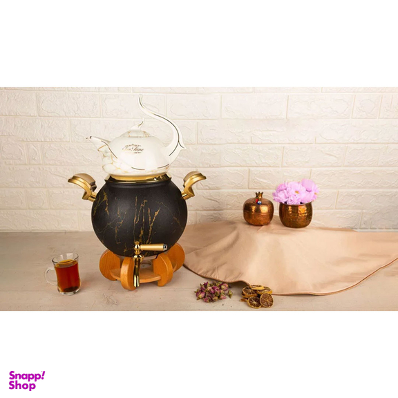 ست کتری و قوری کروپ ست مدل کیانا ماربل کد 701M