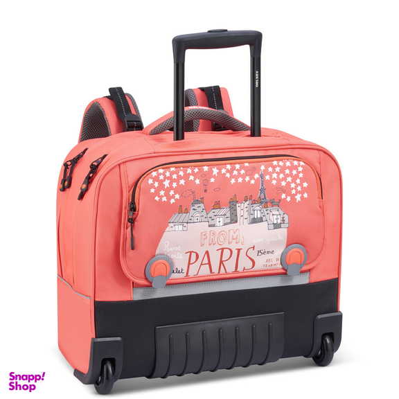 کوله پشتی چرخ دار دلسی مدل مدرسه ای کد 339165319