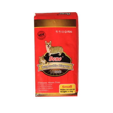 پوشک سگ و گربه مدل Dono سایز Small بسته 16 عددی