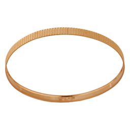 النگو طلا 18 عیار زنانه گالری تاج آبادی مدل تراش اسپرلوس کد 664