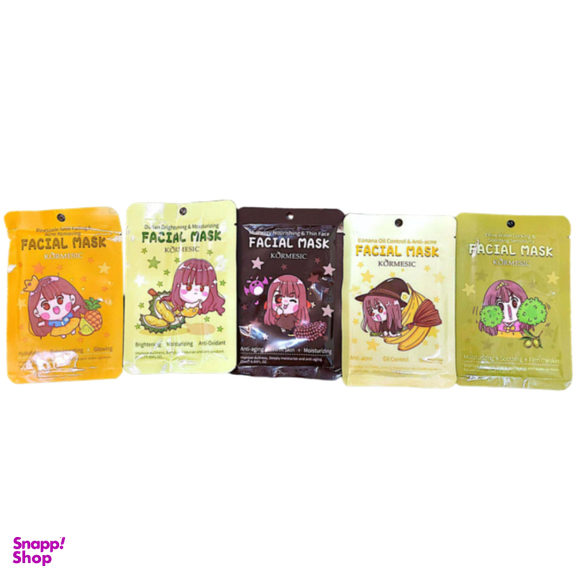 ماسک ورقه ای کد 512 مجموعه ۵ عددی