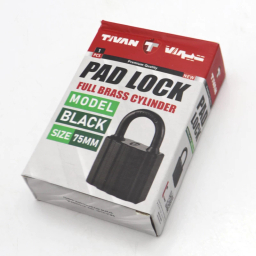 قفل آویز تیوان مدل Black کد YP-075MM