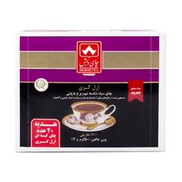 چای سیاه شکسته نیم ریز و باروتی ارل گری دبش وزن 500 گرم