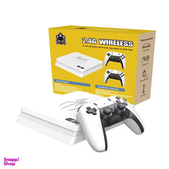کنسول بازی مستر گیمر مدل M5 2.4G Wireless ظرفیت 64 گیگابایت به همراه 2 دسته بازی