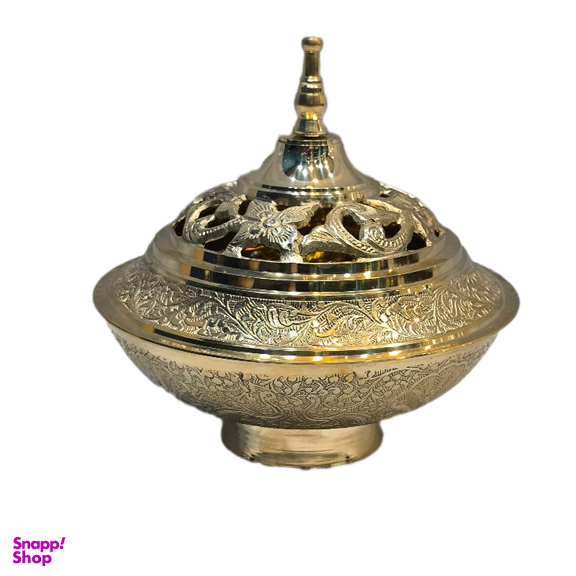 شکلات خوری برنجی قلم طرح طاووس