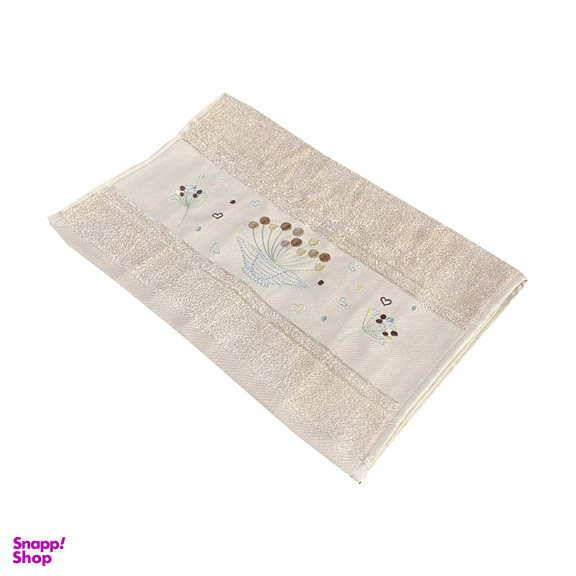 حوله دستی ماندگار مدل GOL119 سایز 40×75 سانتی متر