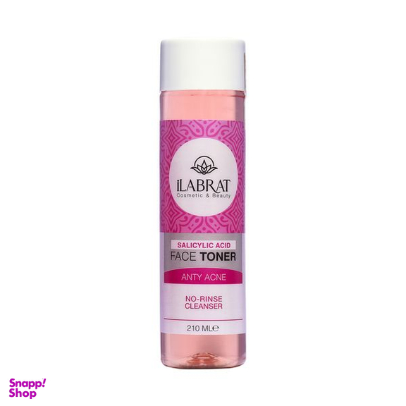 تونر پاک کننده صورت ایلابرت مدل سالیسیلیک اسید حجم 210 میلی لیتر