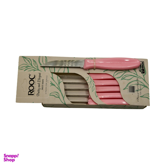 چاقو میوه خوری روک کد 010002 مجموعه 6 عددی