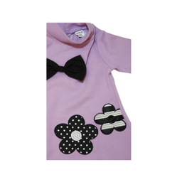 پیراهن نوزادی شین کد 5665 رنگ بنفش