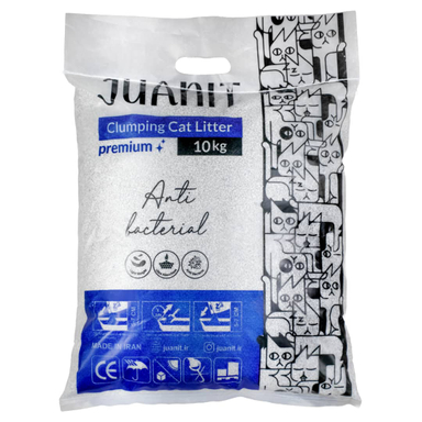 خاک گربه ژوانیت مدل آبی وزن 10 کیلوگرم