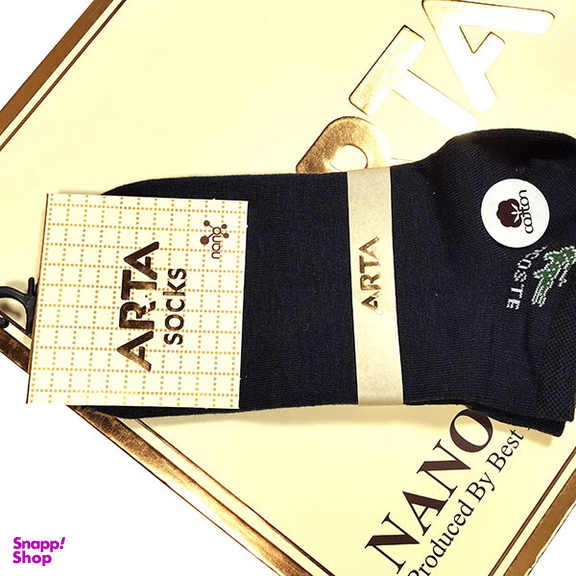 جوراب مچی مردانه طرح Lacoste مدل 2471 مجموعه 12 عددی