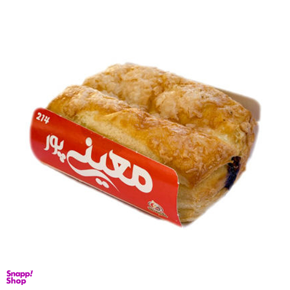 کیک گل محمدی معینی پور وزن 70 گرم
