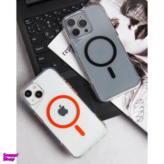 قاب گوشی موبایل کیو سریز مدل Transparent MagSafe مناسب اپل iPhone 13