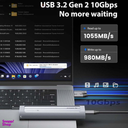 باکس هارد M.2 SSD اوریکو مدل AXM2S-G2-V1