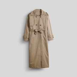 بارانی زنانه مدل GD-o-20733804 طرح ساده رنگ کرم