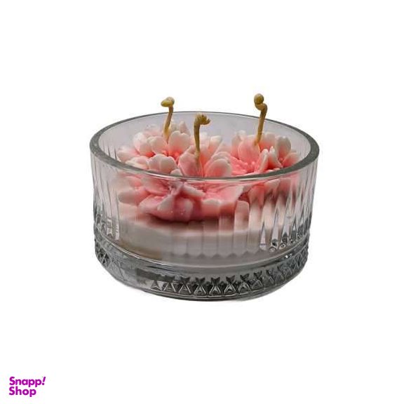 شمع مدل شکوفه گیلاس کد 107