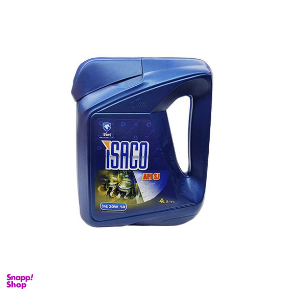 روغن موتور ایساکو SJ مدل 20W-50 حجم 4 لیتر