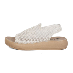 صندل زنانه شیما مدل توران رنگ سفید