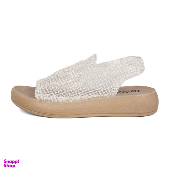 صندل زنانه شیما مدل توران رنگ سفید