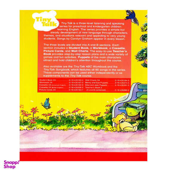 کتاب Tiny Talk 2 اثر Susan Rivers انتشارات الوند پویان مجموعه 2 جلدی به همراه سی دی
