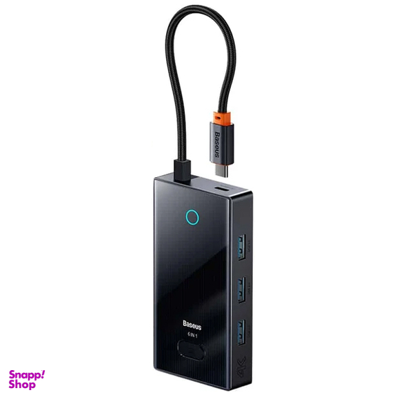 هاب 6 پورت Type-C بیسوس مدل BS-OH078