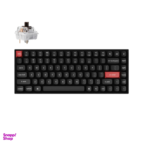 کیبورد مخصوص بازی کیکرون مدل K2 Pro RGB Brown Switch