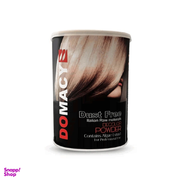 پودر دکلره سفید دوماسی مدل Dust free وزن 400 گرم