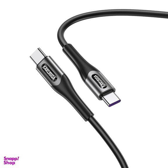 کابل تبدیل USB-C به USB-C  کاکو PD 60W مدل KSC-724 به طول 1.2 متر