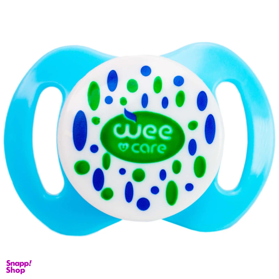 پستانک ارتودنسی وی کر مدل بادامی مات دربدار Comfort سایز +3 ماه  کد Wee Care-P147