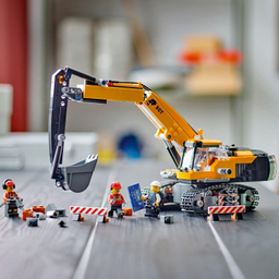 ساختنی لگو سری سیتی مدل Construction Excavator کد 60420