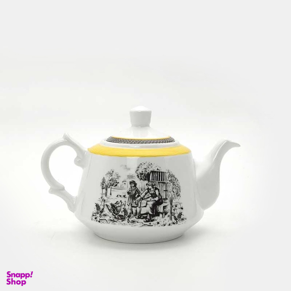 قوری چینی زرین ایران مدل ويليج كد 5