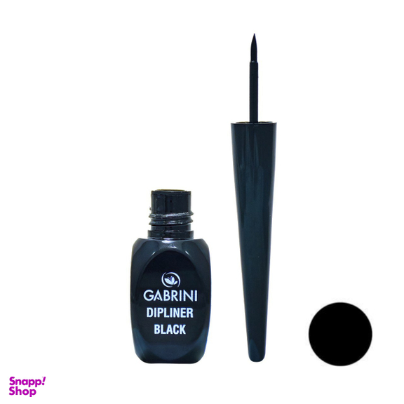 خط چشم ماژیکی گابرینی مدل کوزه‌ای رنگ مشکی