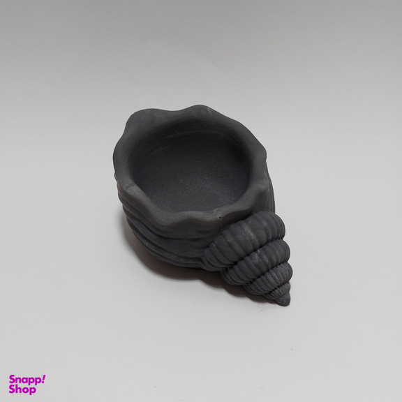 ظرف دکوری مدل بتنی طرح صدف حلزونی