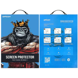 محافظ صفحه نمایش 5D اپیکوی مدل Super Power مناسب برای تبلت اپل iPad 10.2 (2021)/ iPad 10.2 (2020)/ iPad 10.2 (2019)