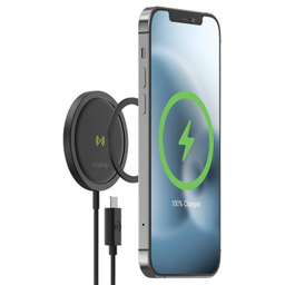 شارژر مغناطیسی موفی مدل Universal Snap+ 15W Wireless Magnetic Charging Pad طول 1 متر