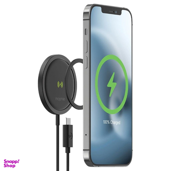 شارژر مغناطیسی موفی مدل Universal Snap+ 15W Wireless Magnetic Charging Pad طول 1 متر