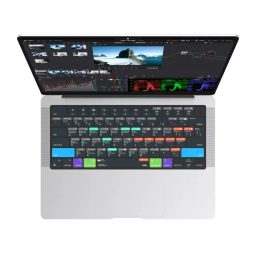 محافظ کیبورد جی سی پال مدل VerSkin DaVinci Resolve Shortcut