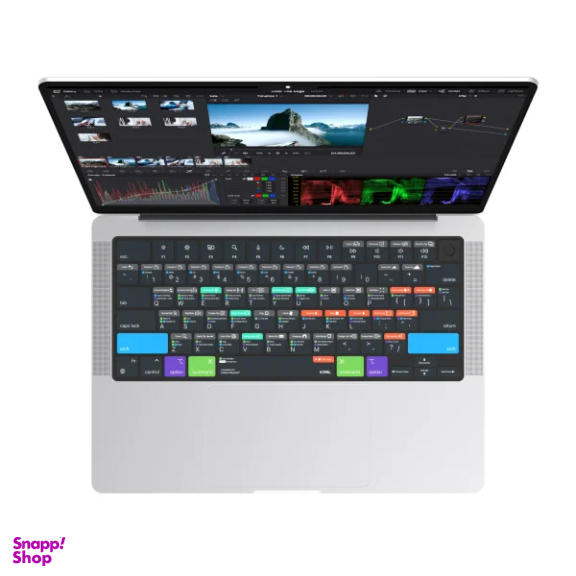 محافظ کیبورد جی سی پال مدل VerSkin DaVinci Resolve Shortcut