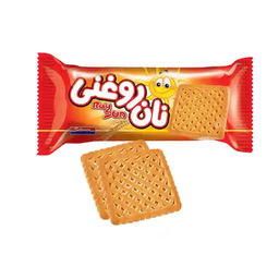 بیسکوئیت نان روغنی سالمین وزن 50 گرم بسته 60 عددی
